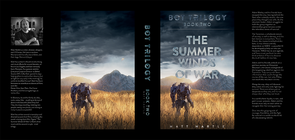 Bot Trilogy Book Two: The Summer Winds Of War-hardCover